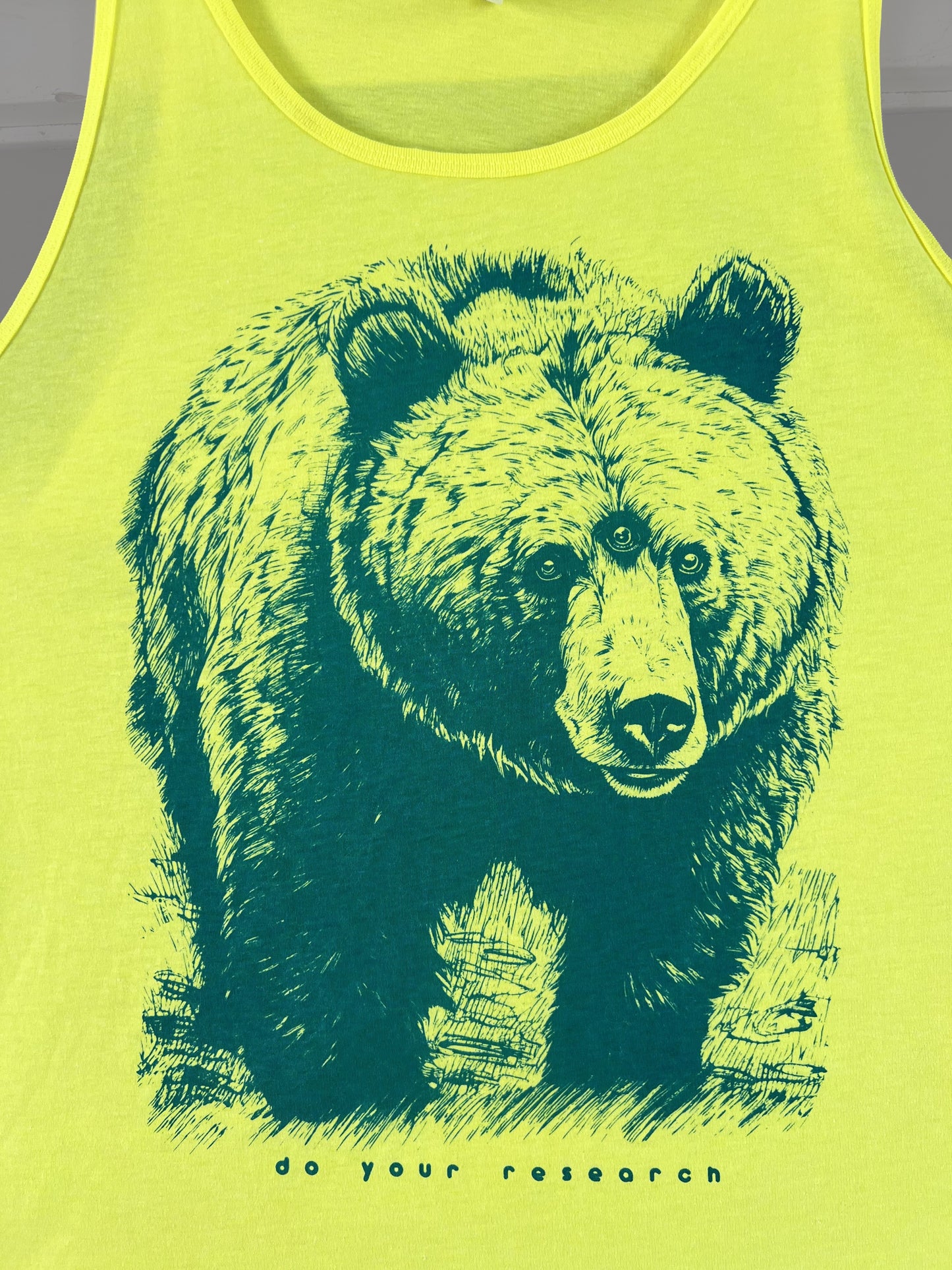 3 Eyed Grizzly Tank Top