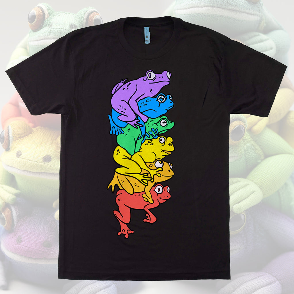 Gay Frog Pile T-Shirt