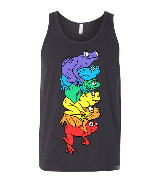 Gay Frog Pile Tank Top