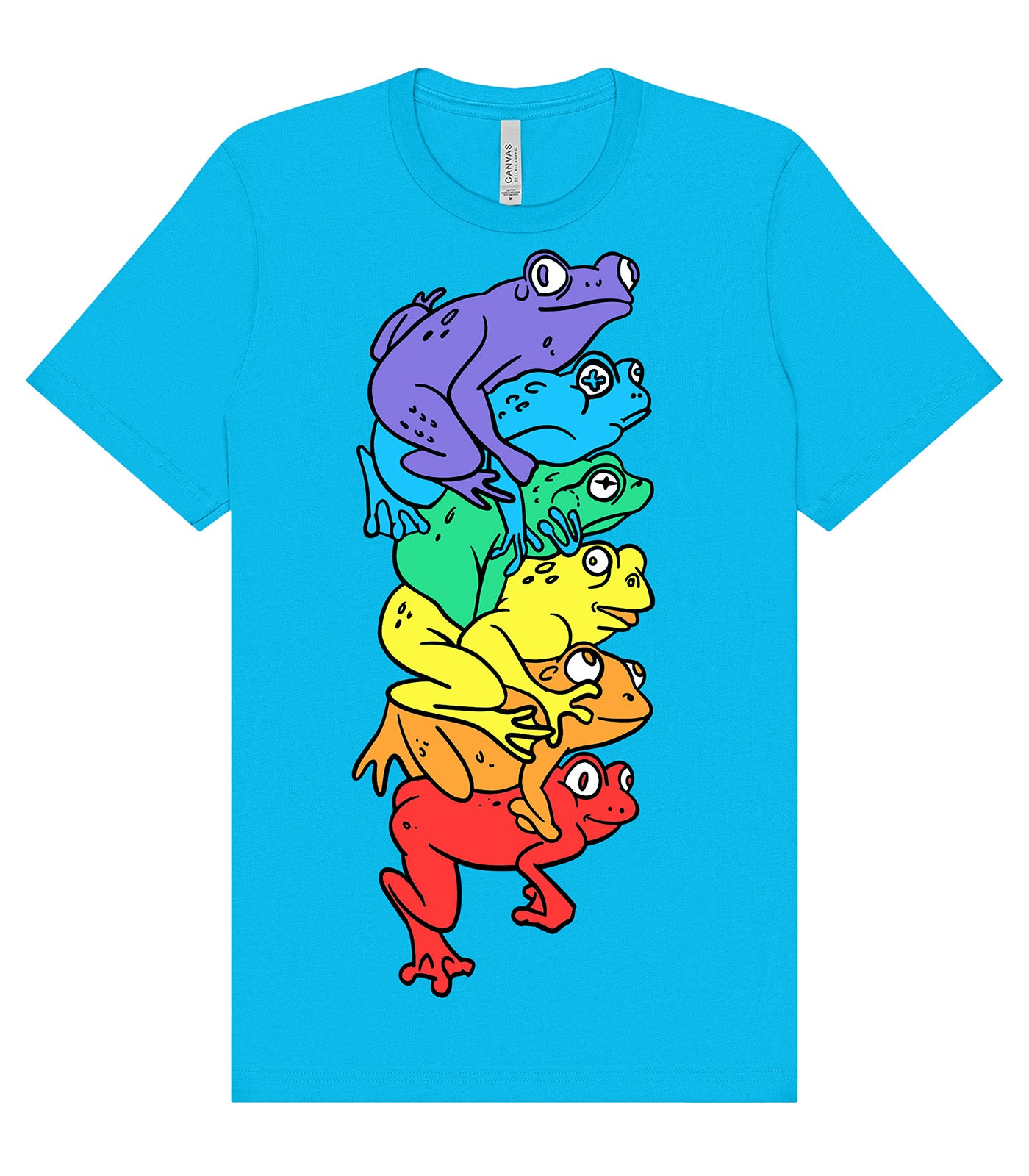 Gay Frog Pile T-Shirt