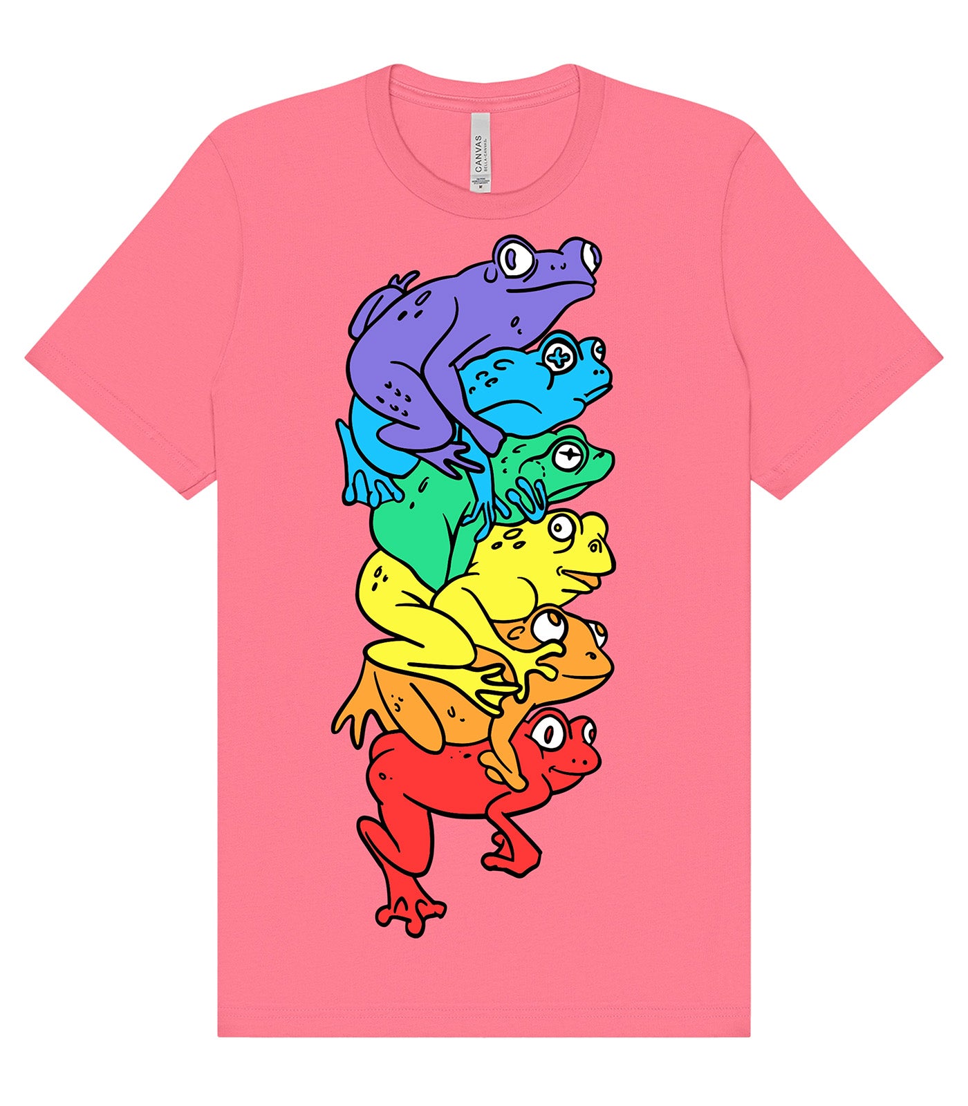 Gay Frog Pile T-Shirt