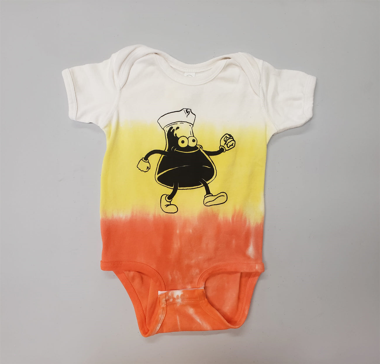 Big Boy Soy Candy Corn Baby Onesie