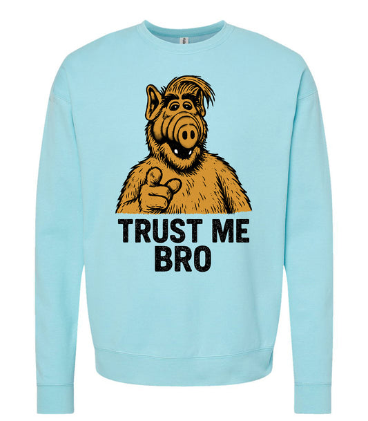 Trust Me Bro Crewneck Sweatshirt