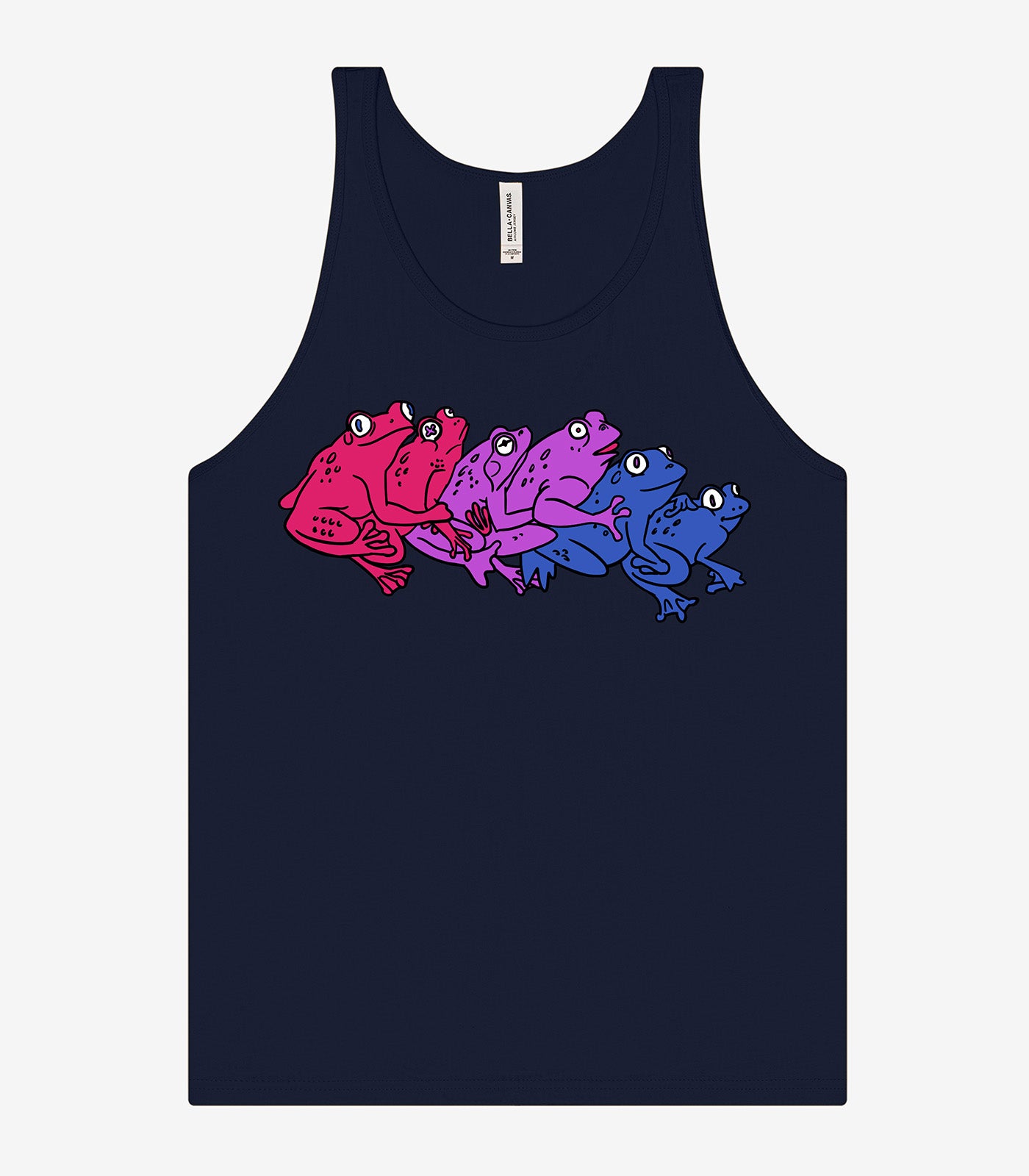 Bisexual Frog Tank top