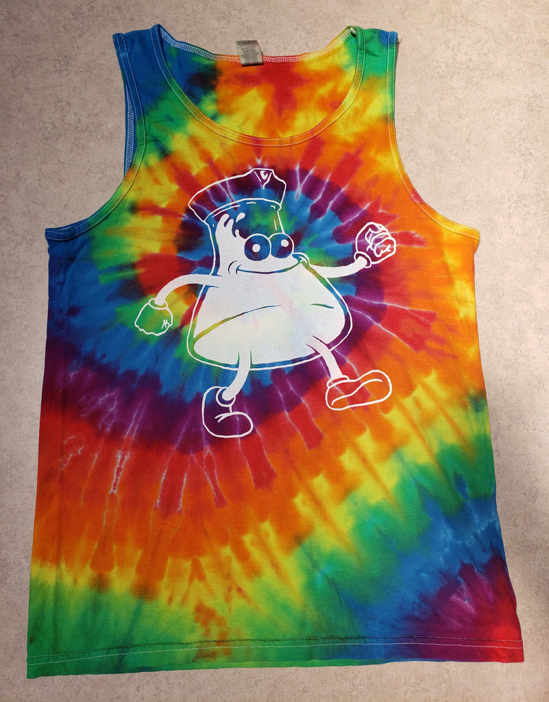 m&m tie dye shirt