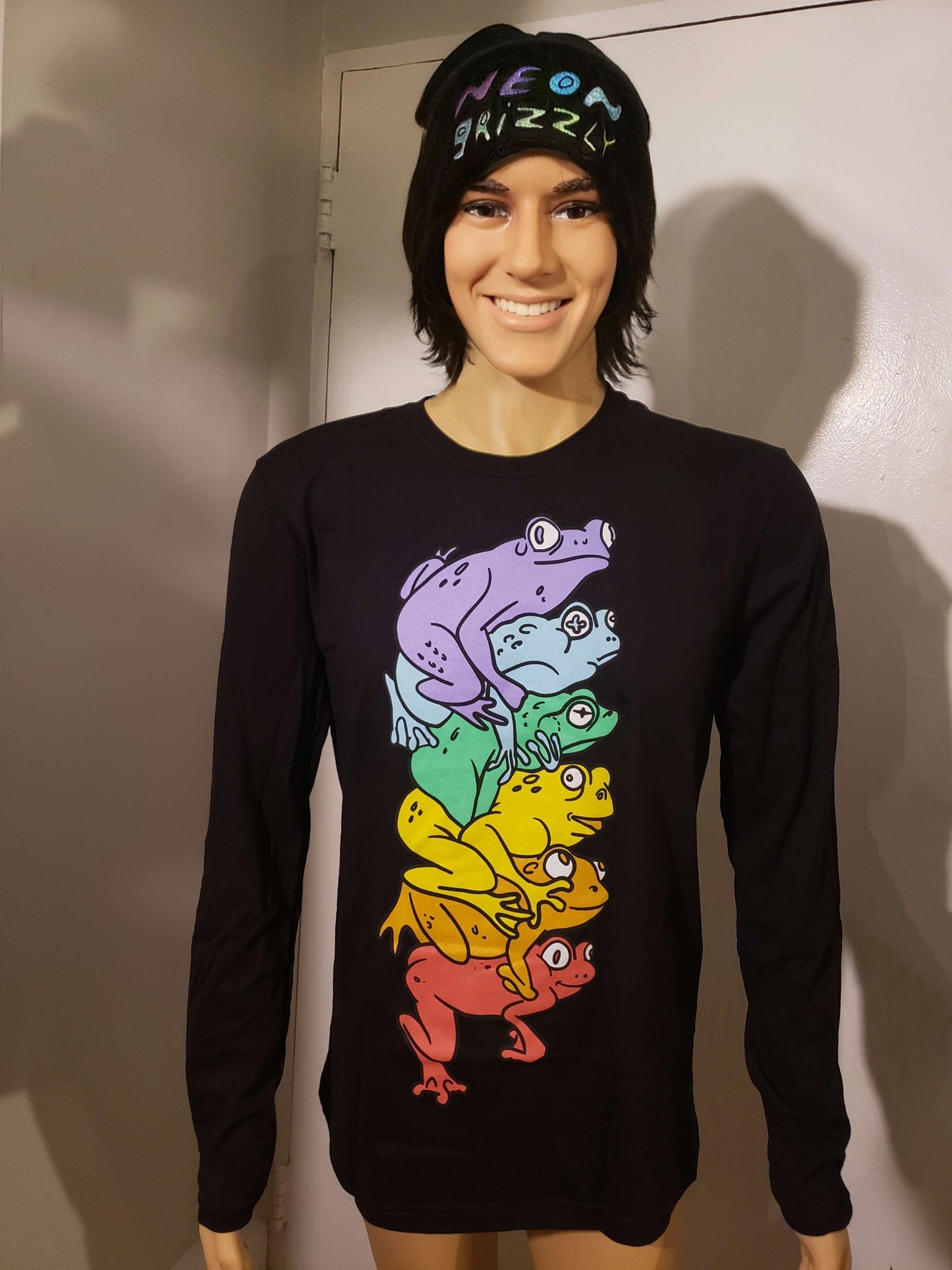 Gay Frog Pile Long Sleeve T-Shirt