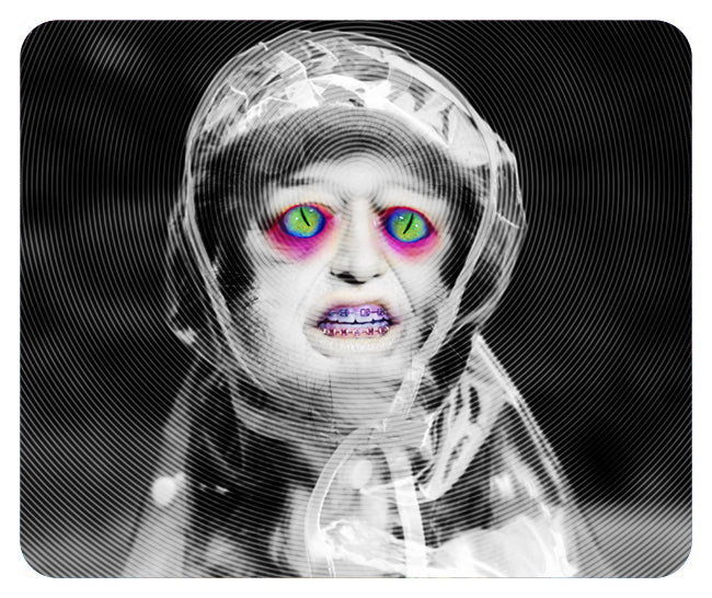 uNCLE dOG Mouse Pad (9"X8")