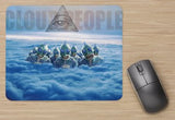 Cloud People Mouse Pad (9"X8")