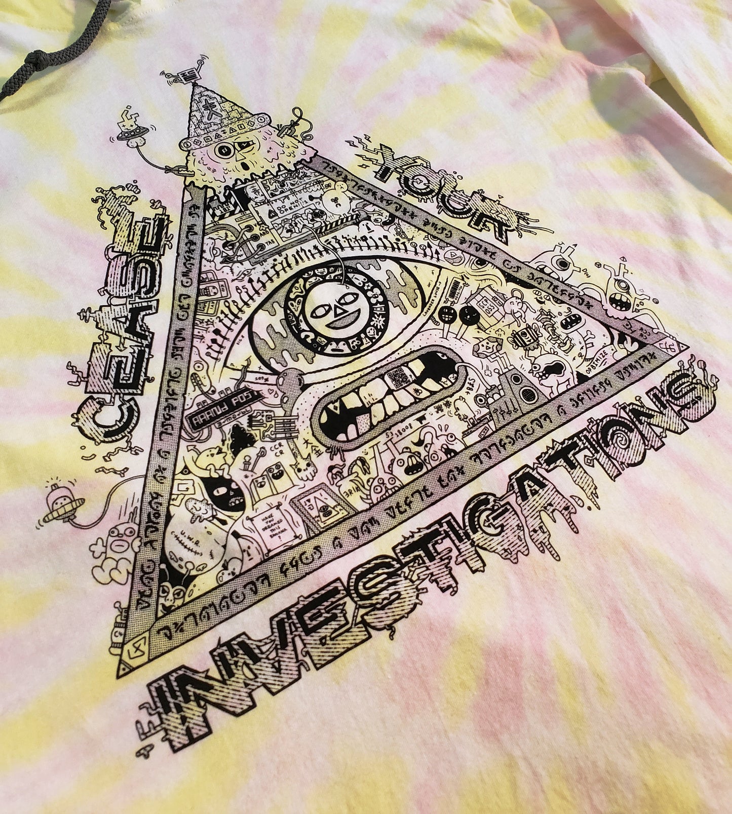 Couk Cease Variant Hooded Long Sleeve T-Shirt