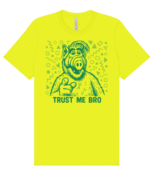 Trust me Bro Single Color T-Shirt