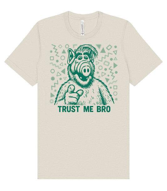 Trust me Bro Single Color T-Shirt