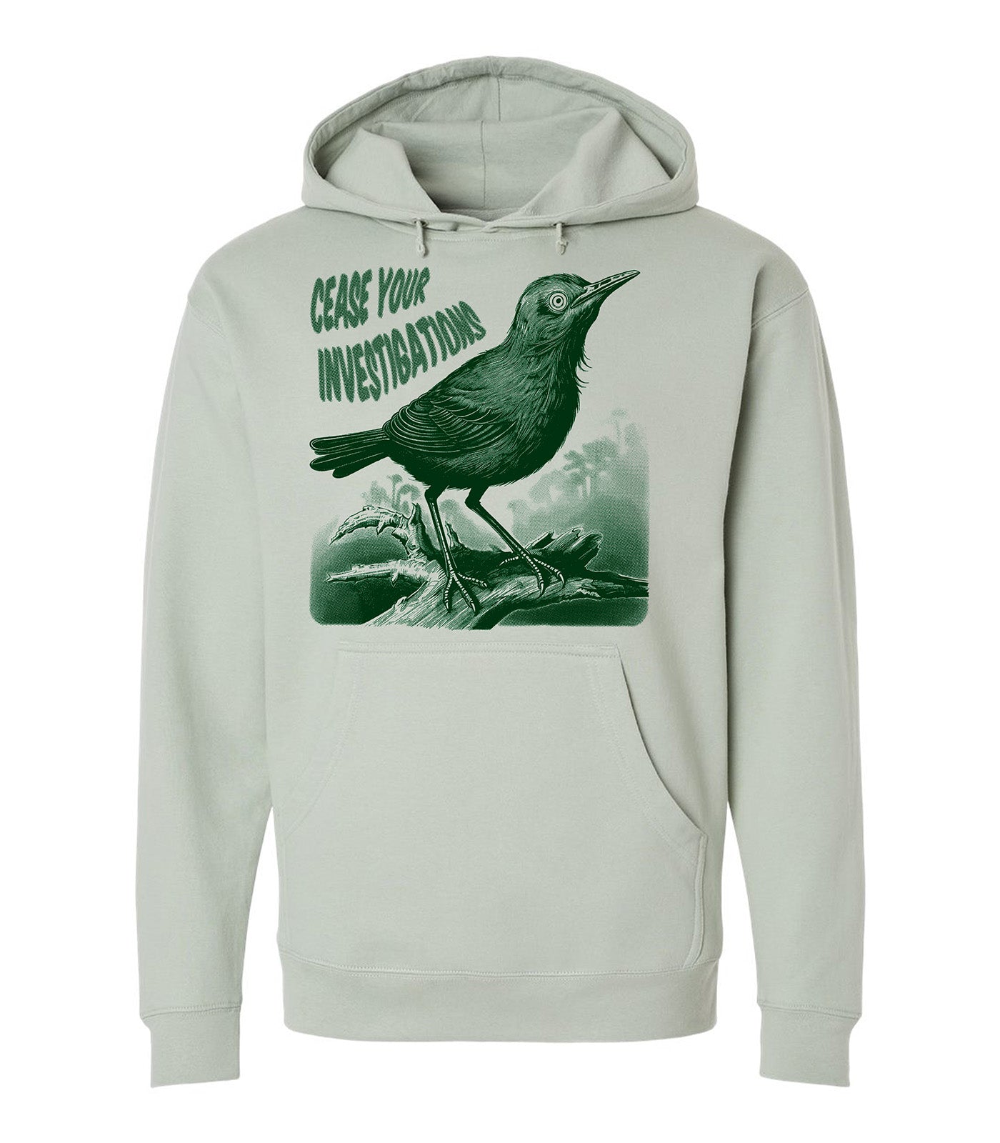 Cease Your Bird HOODED SWEATSHIRT