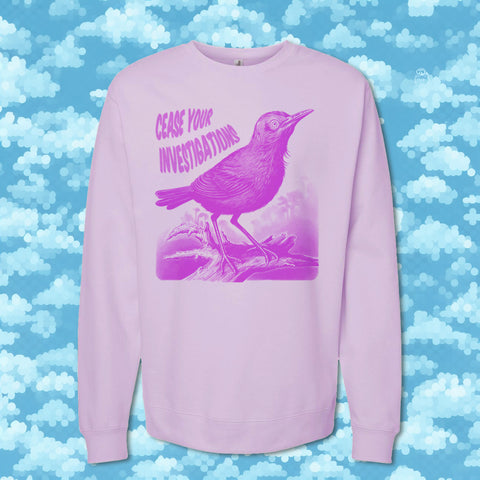 Cease Your Bird Crewneck Sweatshirt