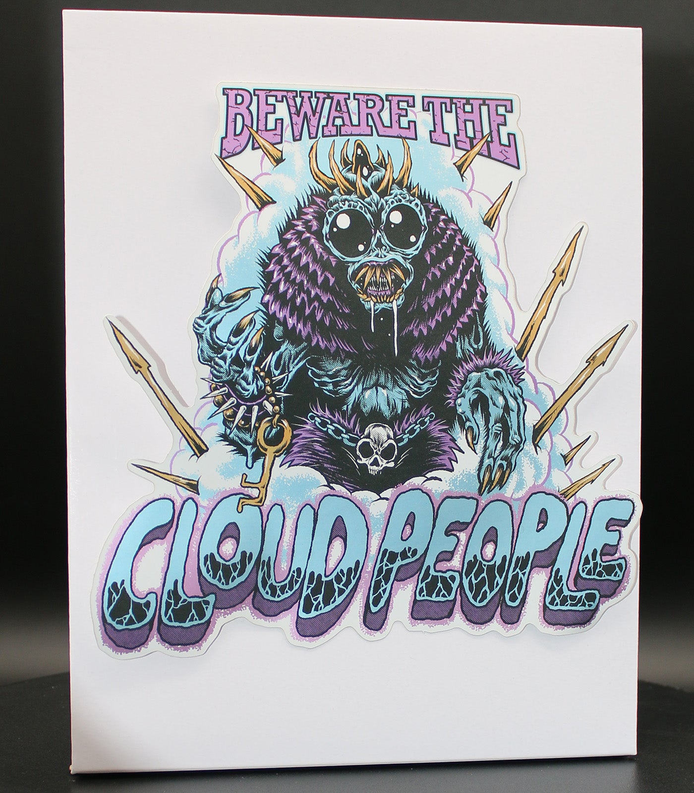 Cloud King Matte Mirror Extra Large Sticker