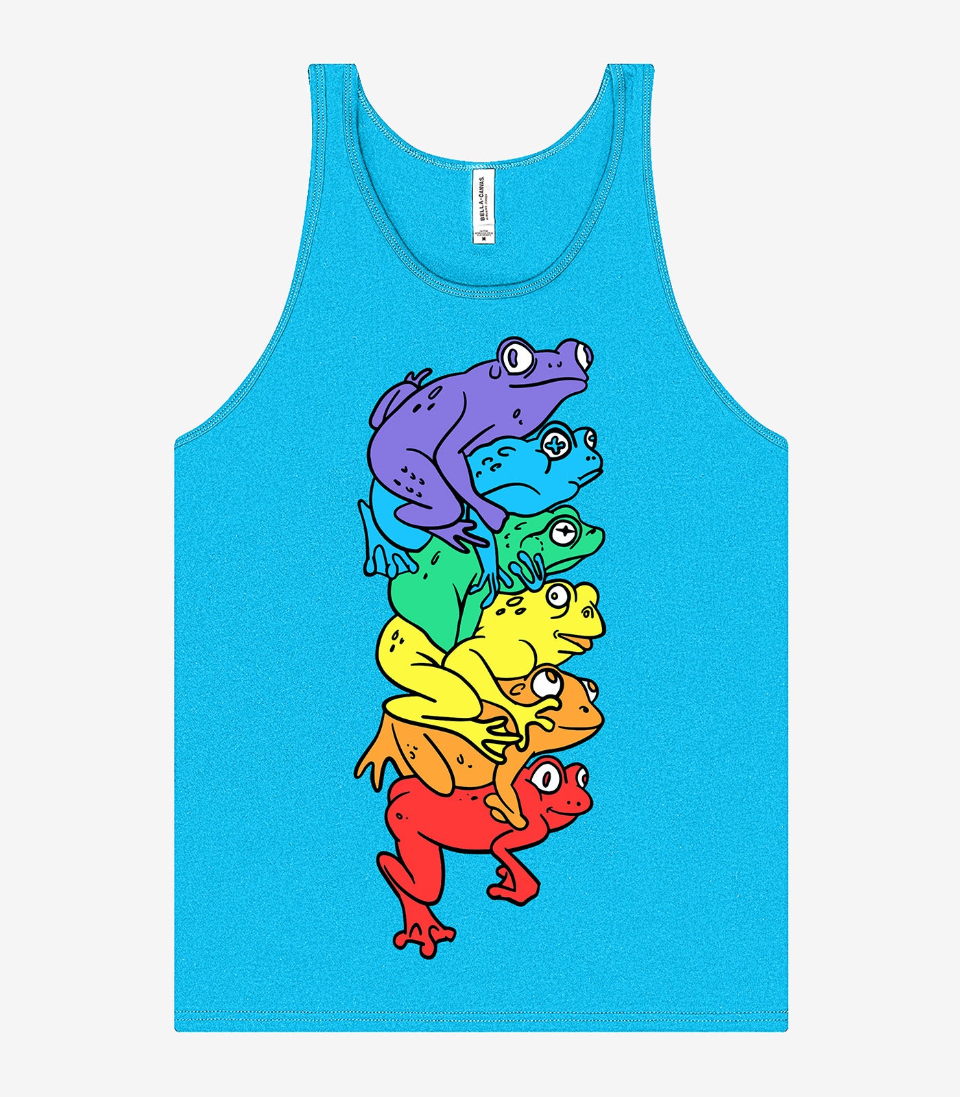 Gay Frog Pile Tank Top