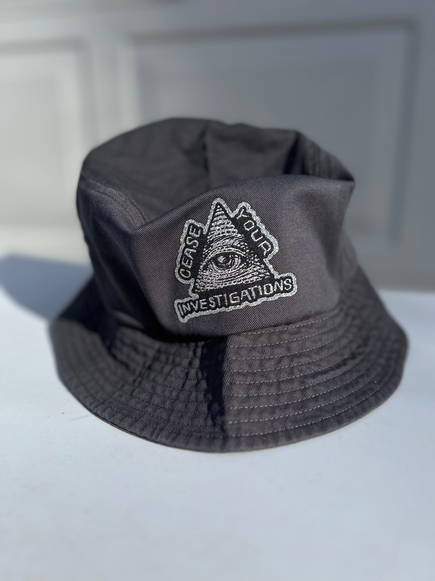 Cease Your Investigations Bucket Hat