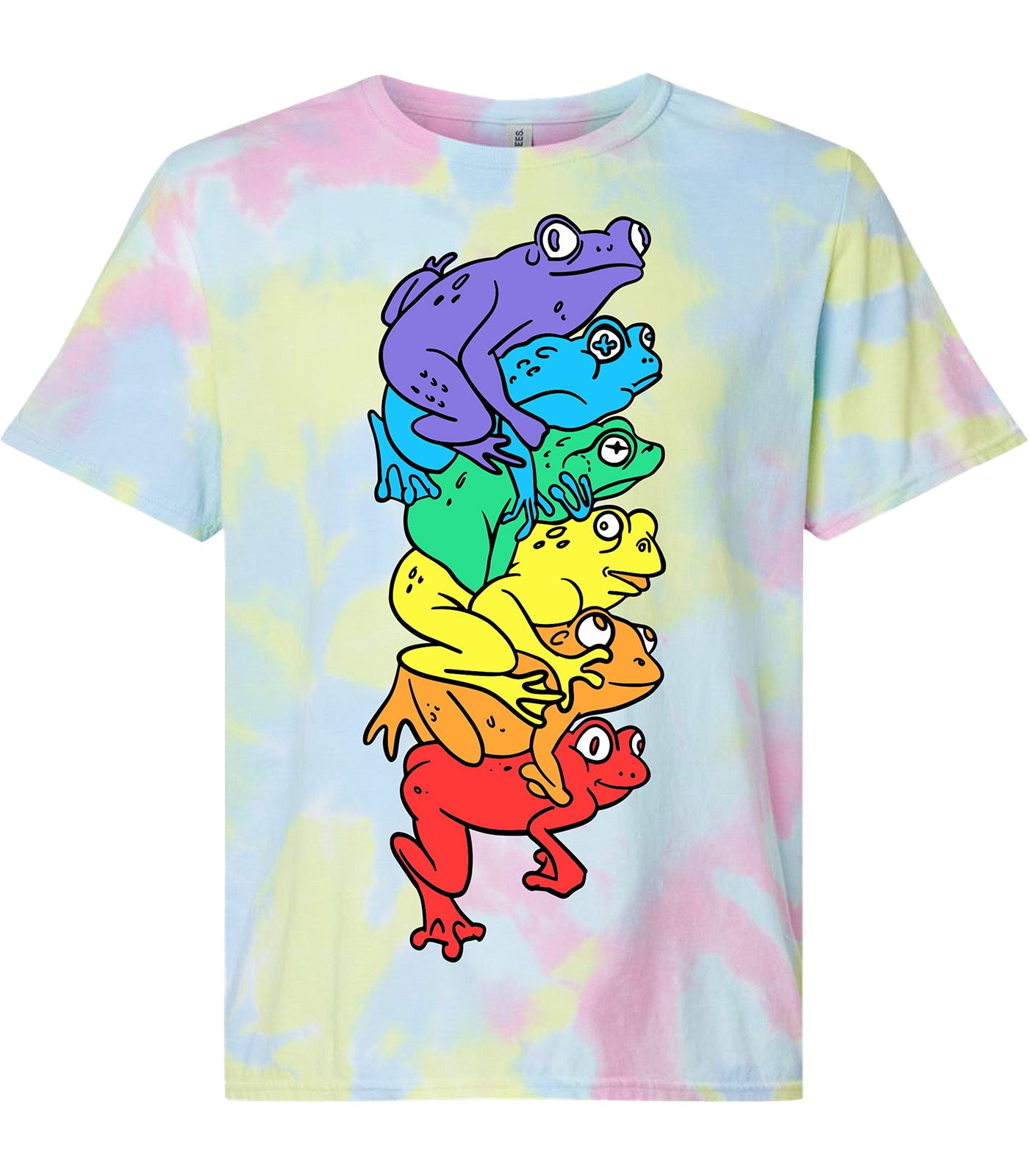 Gay Frog Pile T-Shirt