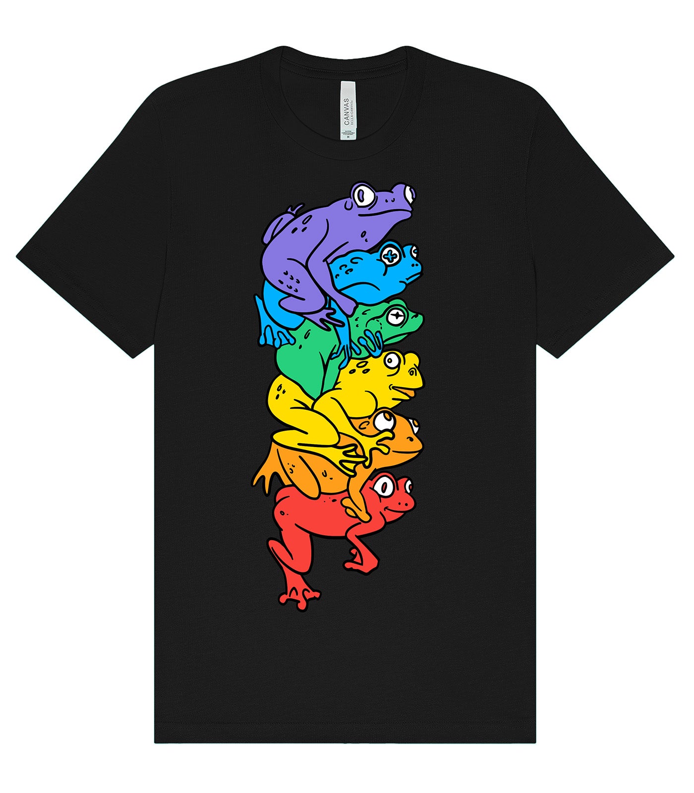 Gay Frog Pile T-Shirt