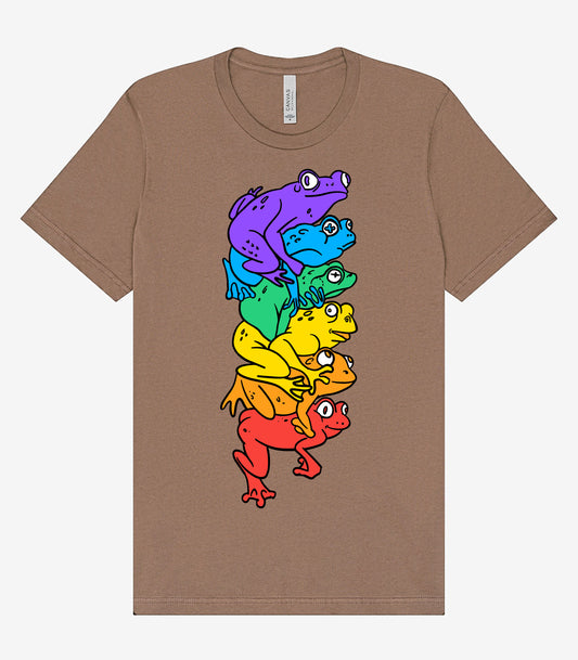 Gay Frog Pile T-Shirt