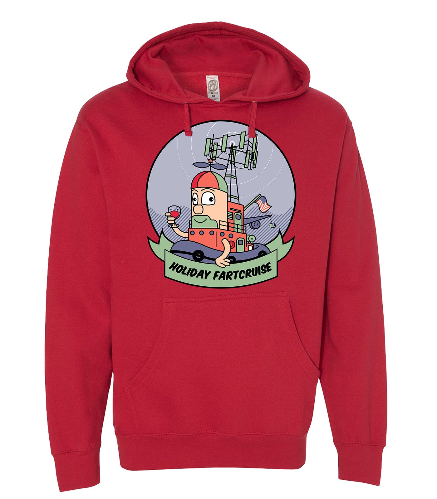 *Pre-Order* Holiday Fartcruise Hooded Sweatshirt