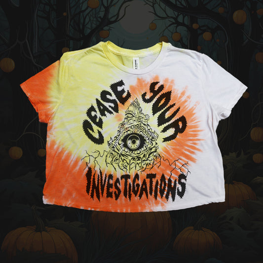 Candy Corn Kinjiro Cease Crop Top