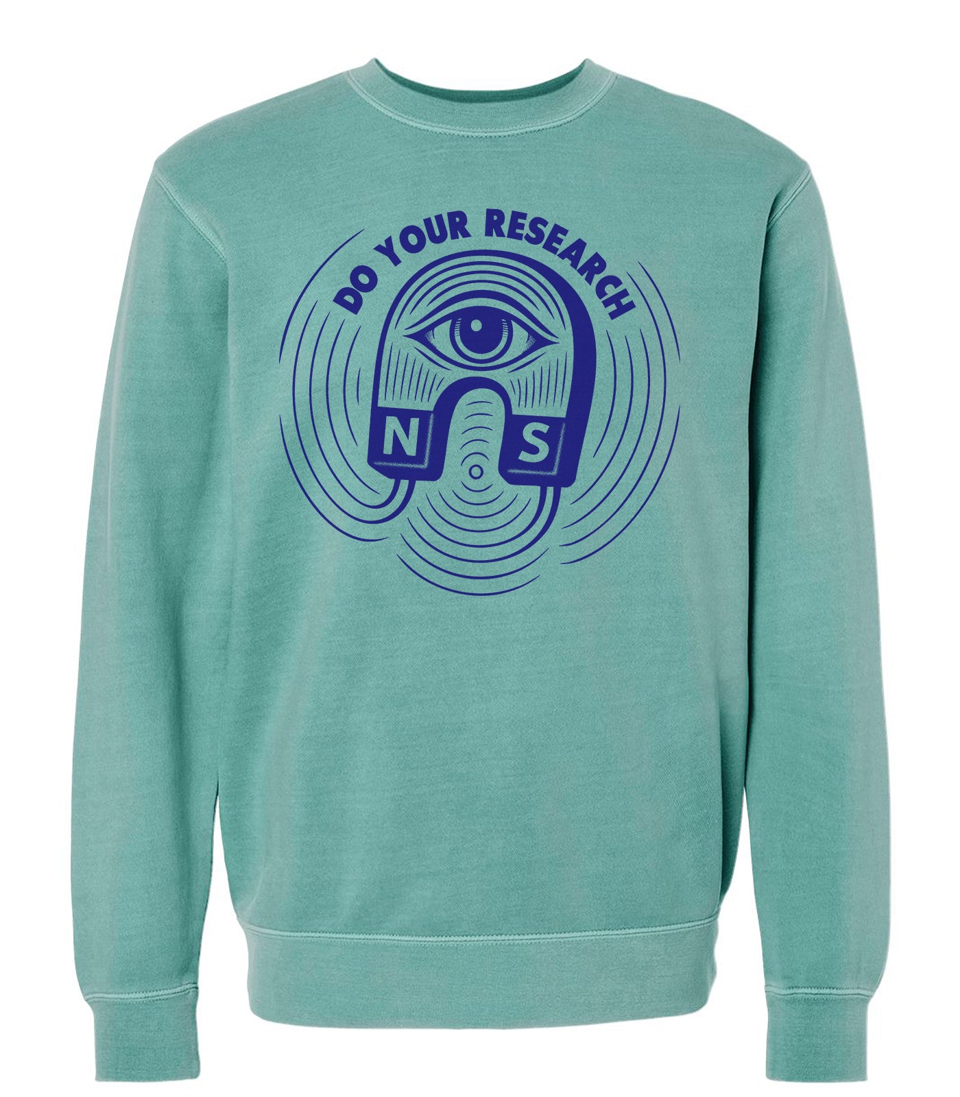 Magnet Do Your Research Crewneck Sweatshirt