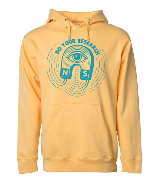 Magnet Do Your Research Hoodie