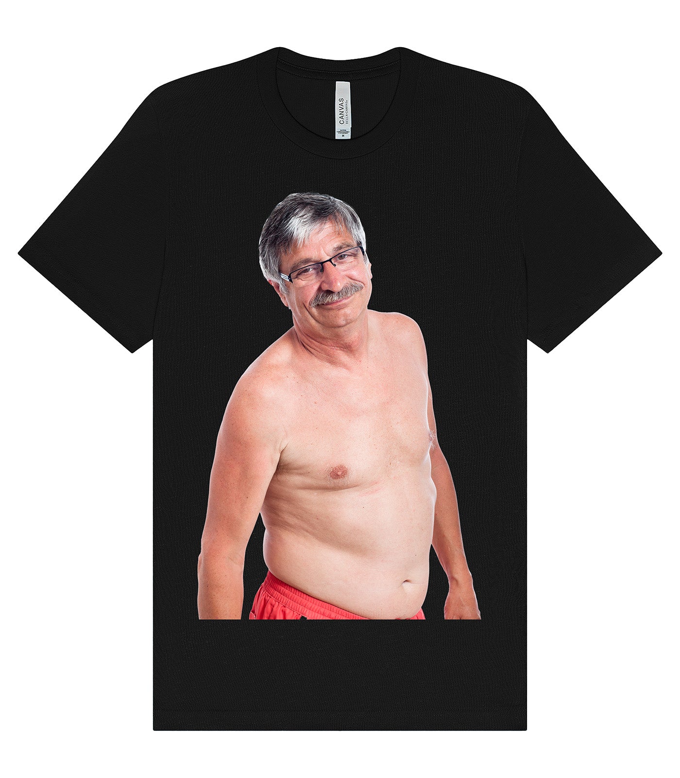Shirtless Old Man Larry