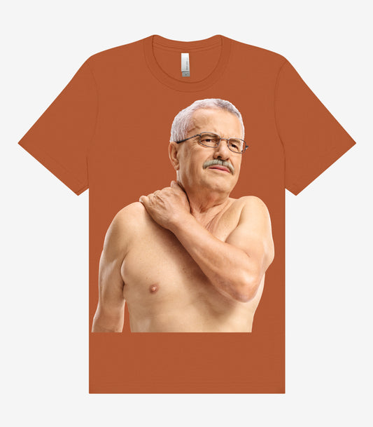 Shirtless Old Man Biff T-Shirt