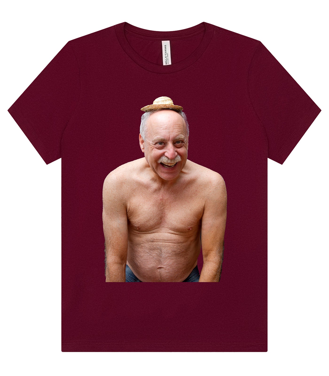 Shirtless Old Man George