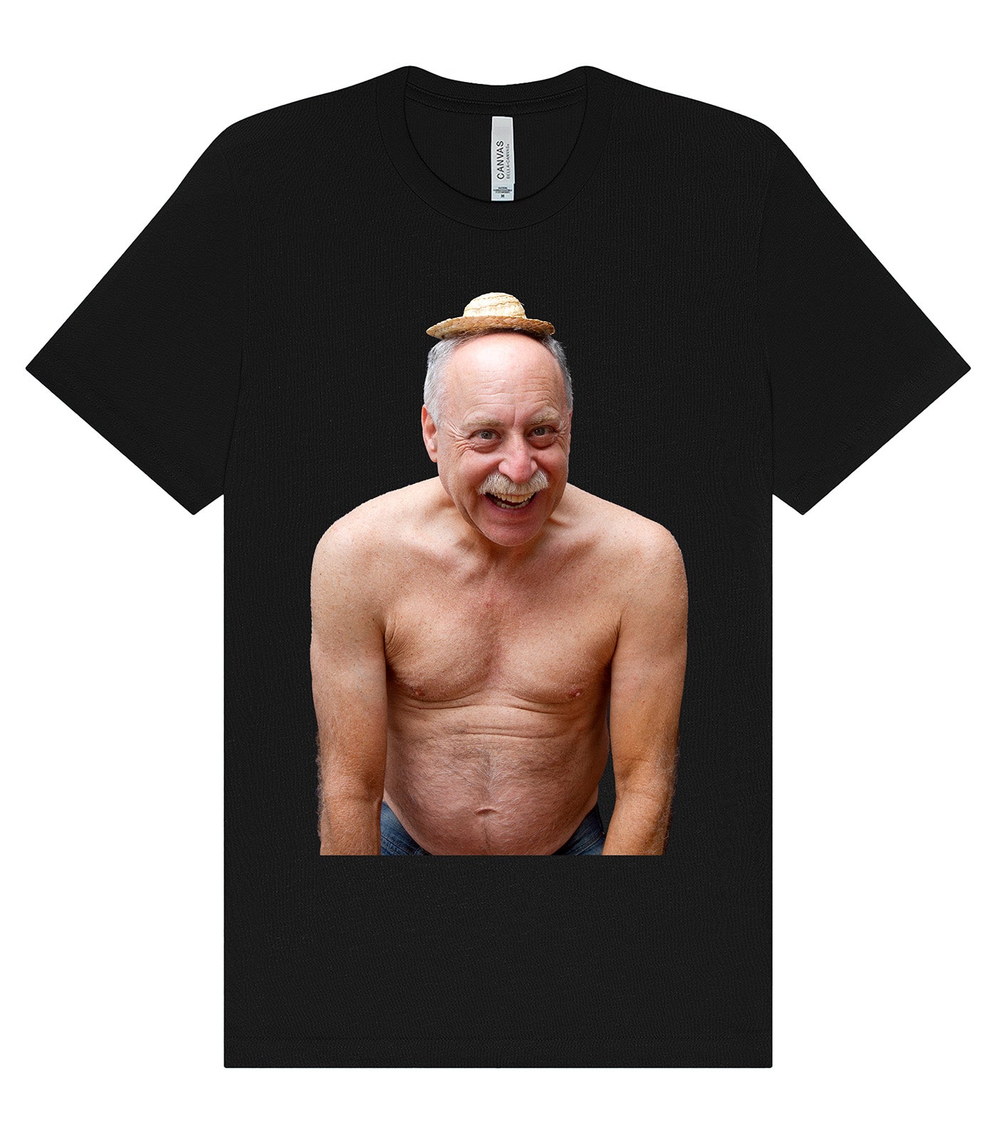 Shirtless Old Man George