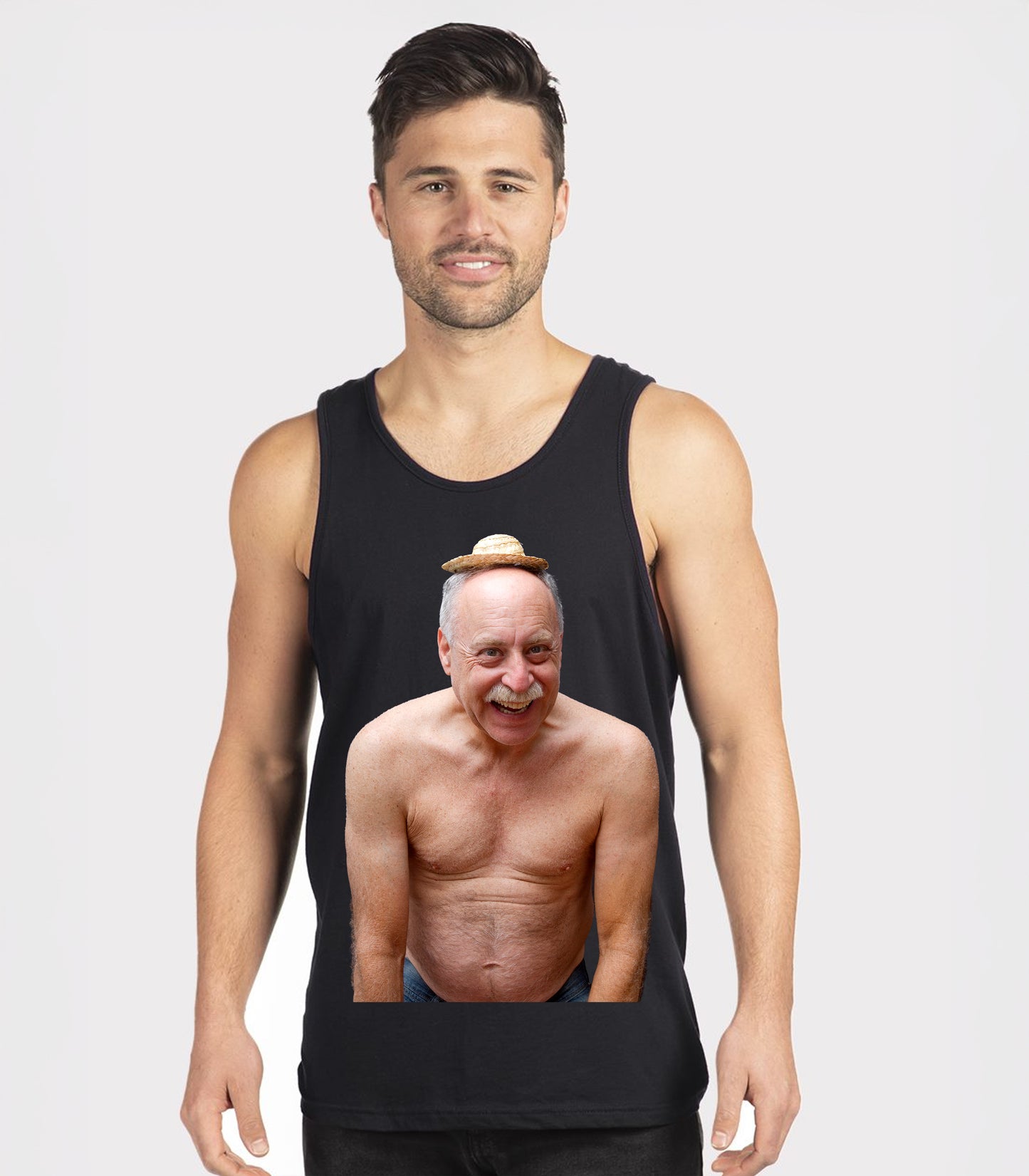 Shirtless Old Man George Tank Top