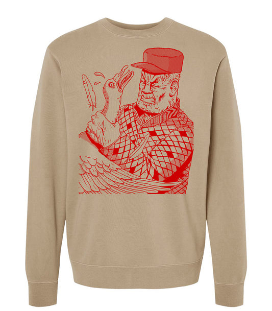 Old Man & Goose Crewneck Sweatshirt