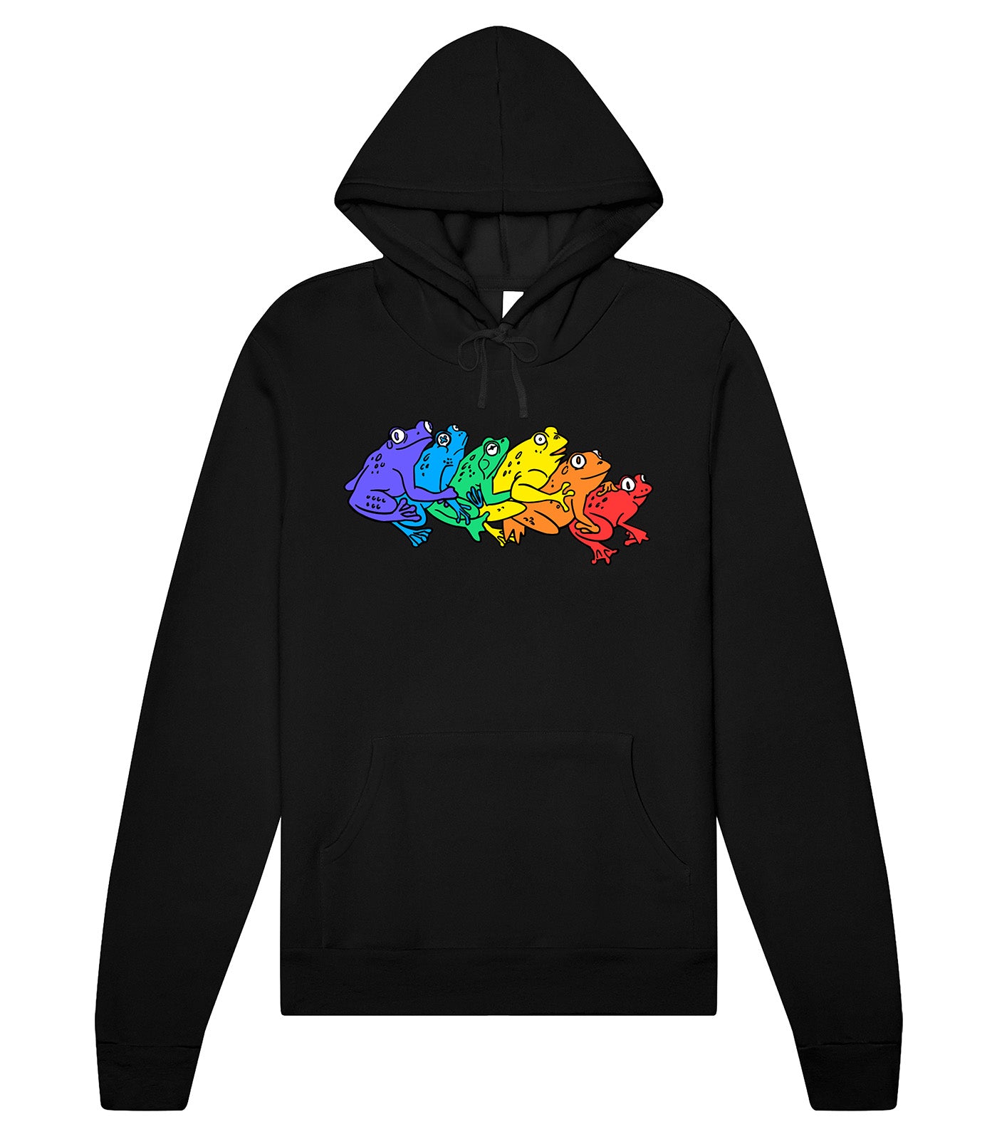 Rainbow Gay Frog Hoodie