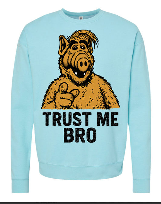 Trust Me Bro Crewneck Sweatshirt