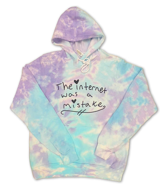 The Internet Was A Mistake Hooded Sweatshirt