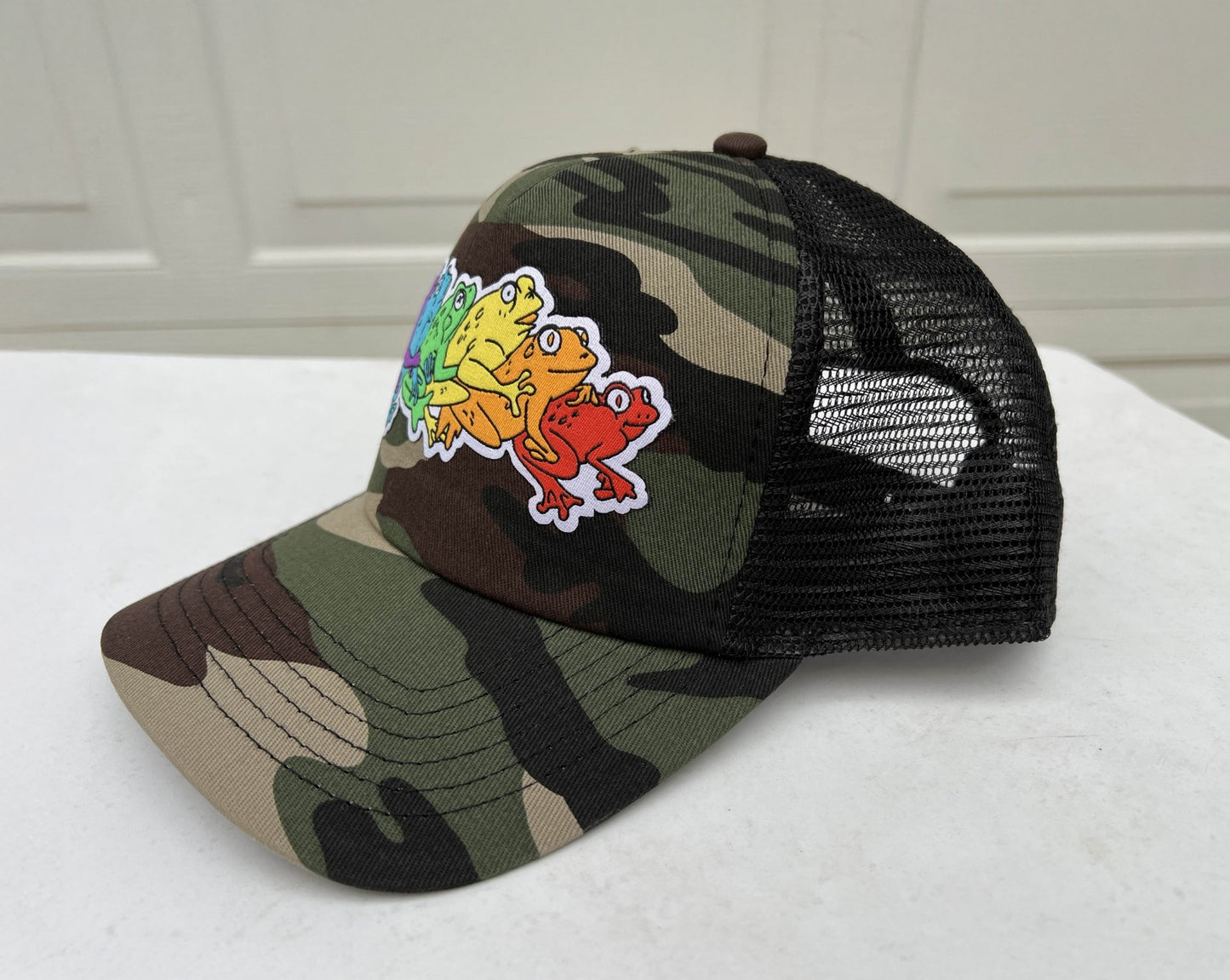 *Pre-Order* Gay Frog Trucker hat