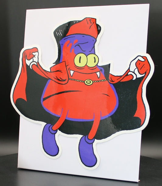 Vamp Boy Extra Large Glossy Sticker