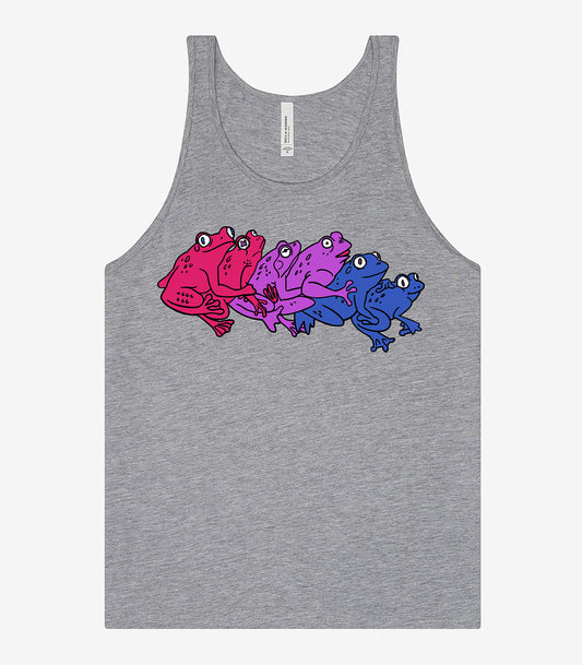 Bisexual Frog Tank top