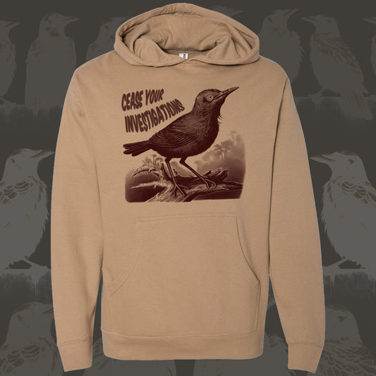 Cease Your Bird HOODED SWEATSHIRT