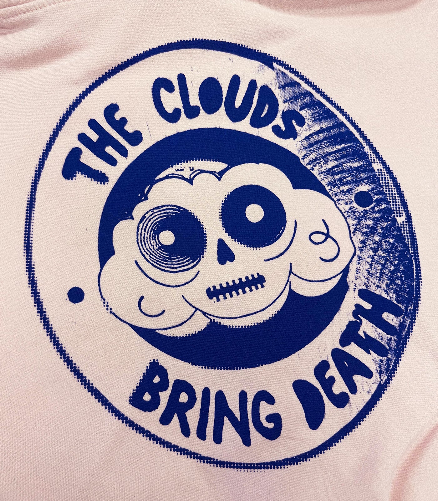 The cLouds Bring Death Crop Top Hoodie