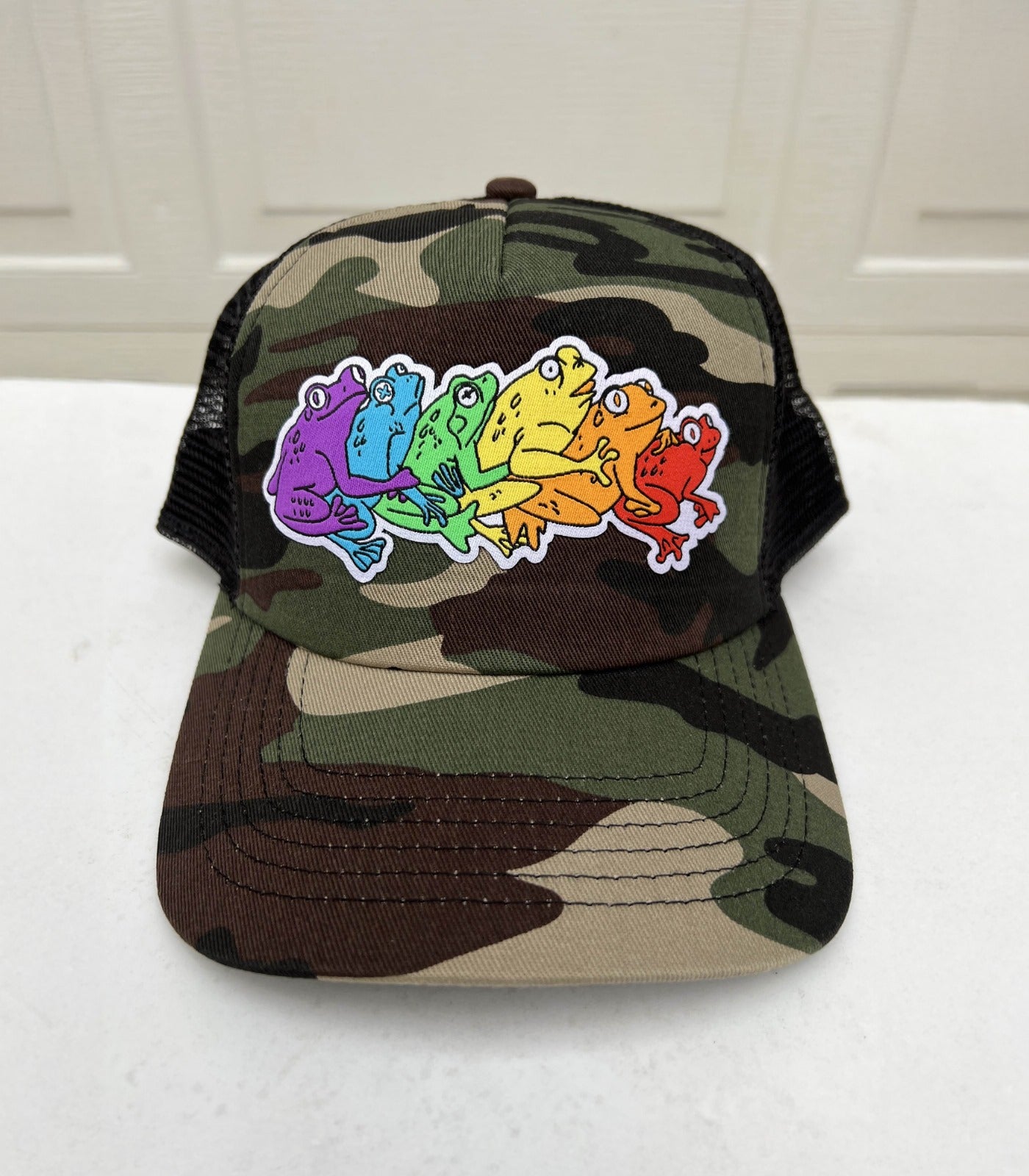 *Pre-Order* Gay Frog Trucker hat