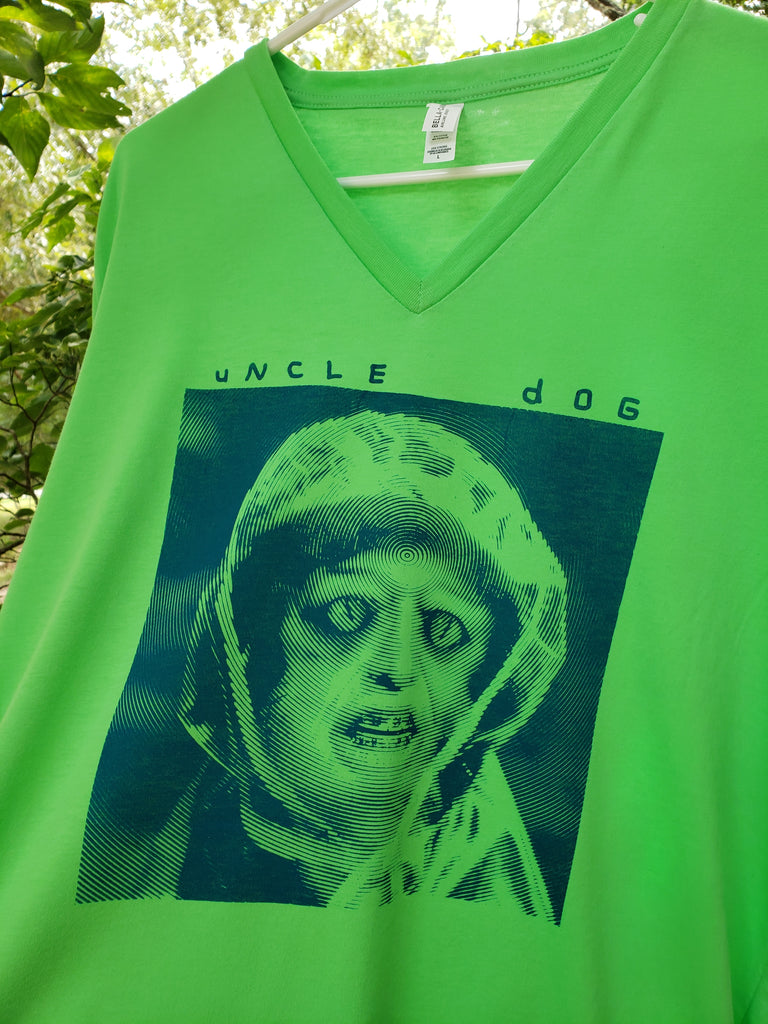 Uncle Dog TShirt Neon Grizzly