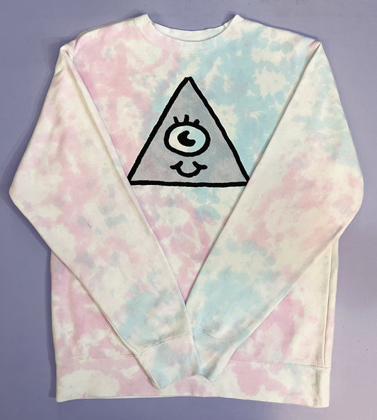 Cease Jr Tie Dye Creckneck Sweatshirt