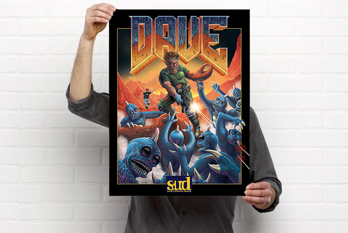 DAVE! DOOM! Poster! (18X24")