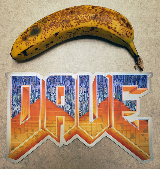 DAVE DOOM - LEGENDARY LARGE ULTRA-COLOR STICKER