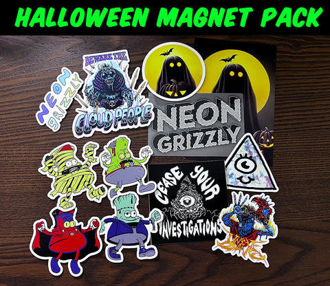 Halloween Magnet Pack (Soy Monsters)