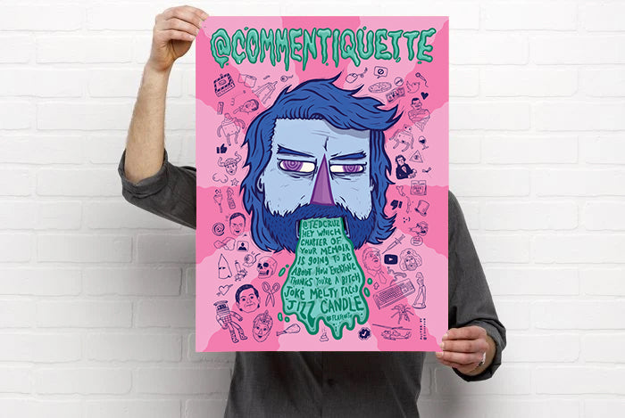 @Commentiquette Poster! (18X24")