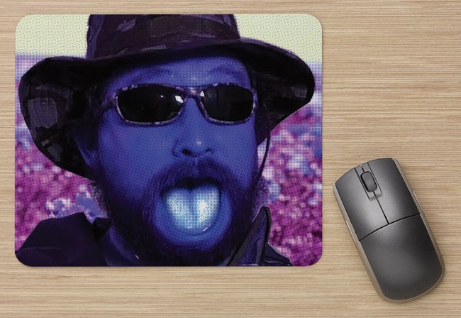 Blueberry Kisses Mouse Pad (9"X8")