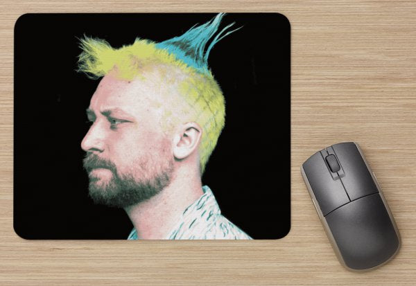 Pineapple Erik Mouse Pad (9"X8")